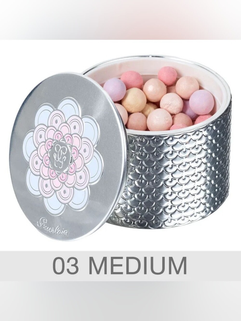 GUERLAIN Illuminating Pearls Compact - Pink, Peach, Lavender